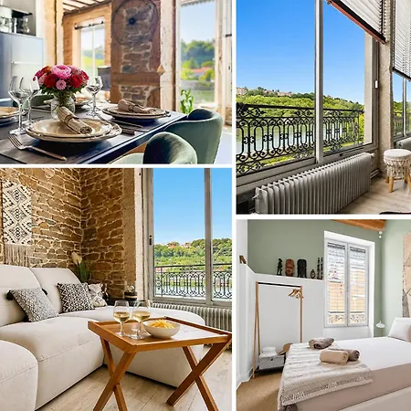 Loft D'exception Vue Sur Saone Et Ile Barbe